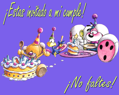 Invitaciones infantiles